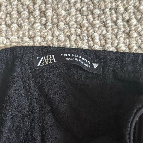 Zara Lace Corset Style Top Sz S - Picture 6 of 7